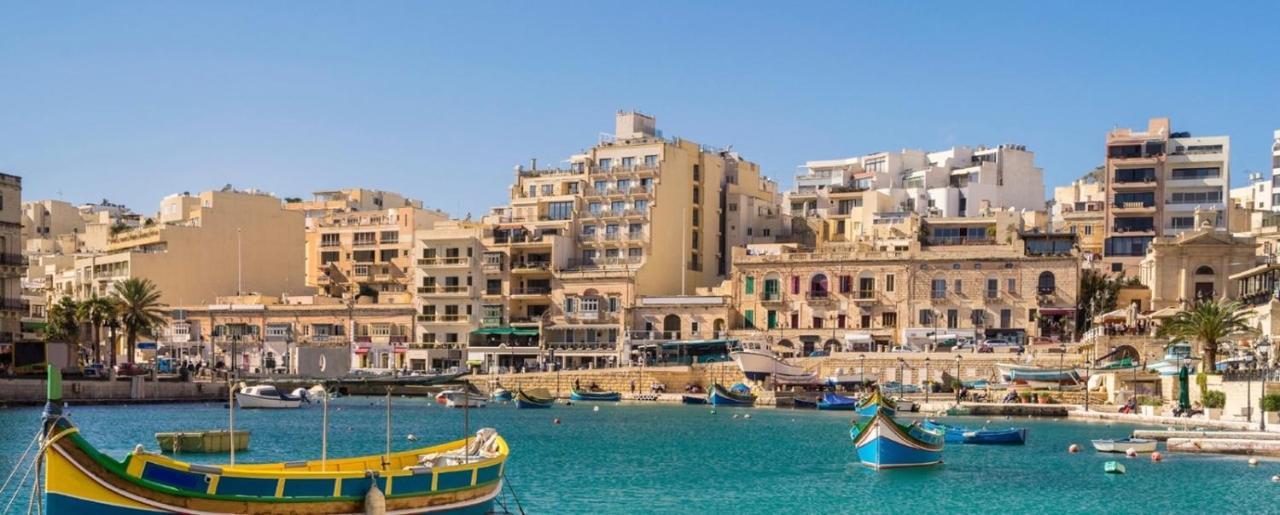Luxury Garden View At Spinola Bay St Julians Apartman San Ġiljan Kültér fotó