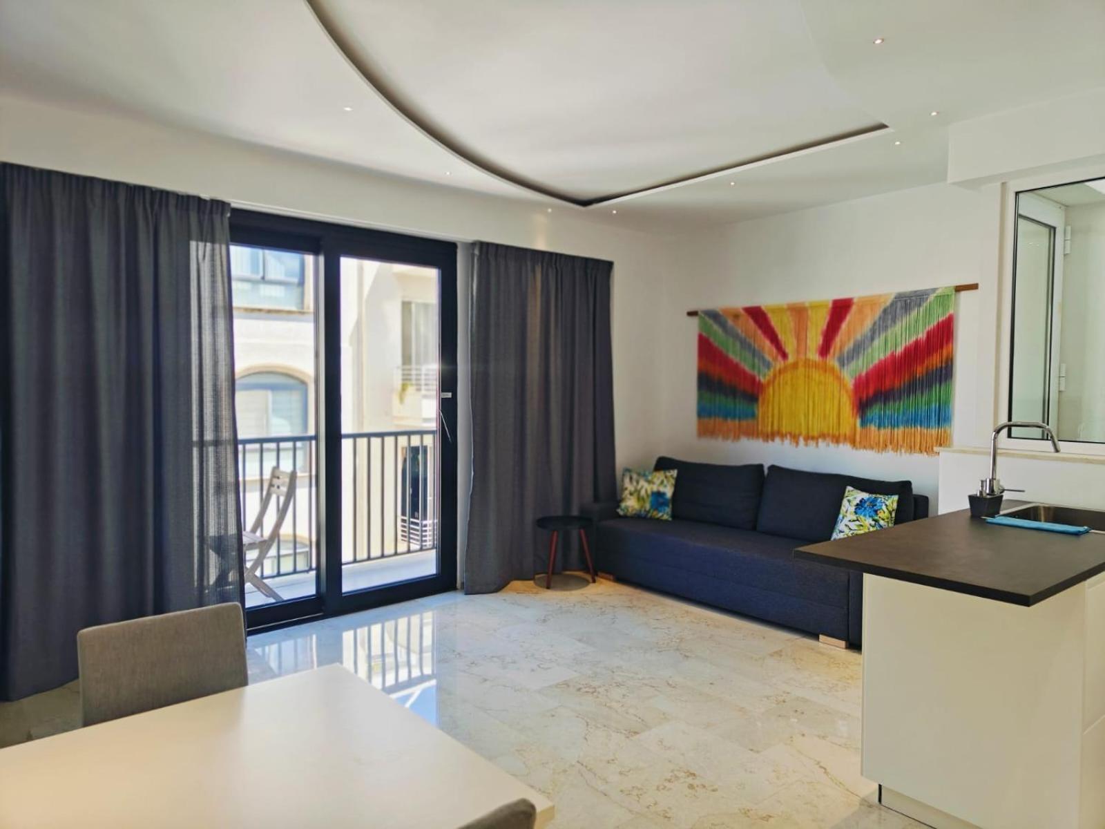 Luxury Garden View At Spinola Bay St Julians Apartman San Ġiljan Kültér fotó